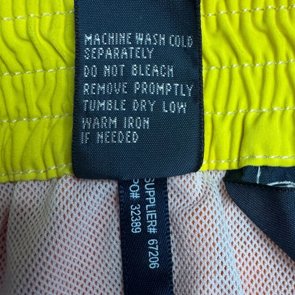 Polo Ralph Lauren Men's‎ Swim Trunks M Orange Tropical Fish Coral Beach Swimwear
